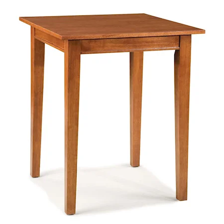 Square Top Counter Height Bistro Table